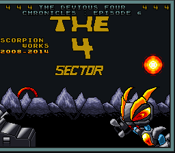The Devious Four Chronicles 6  - The Fourth Sector Title Screen